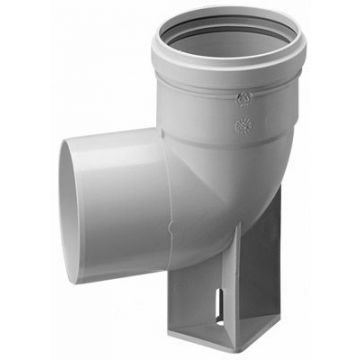 Burgerhout Pp Rookgasbocht Met Steun 60 90°