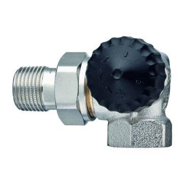 Heimeier Radiatorafsluiter Therm- Afsl- Standaard- Dubbel Haaks-rechts- Dn15