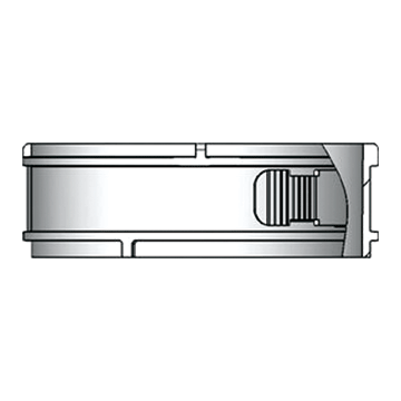 Burgerhout Flex/MultiFlex ansluitring - 80 mm