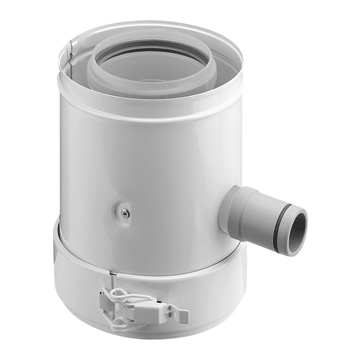 Burgerhout Conc. Pp Condensaftap 100/150 Wit