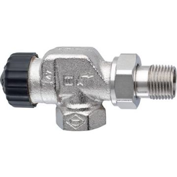 Heimeier Radiatorafsluiter Calypso Thermostatische Afsl- 1-2- Haaks Verkeerd Verkorte Versie