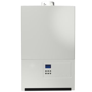 Vooraanzicht van de ATAG P20EC 60/100 cv-ketel