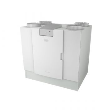 Vooraanzicht van de Brink Flair 450 WTW 4/0b links - 450m³/h