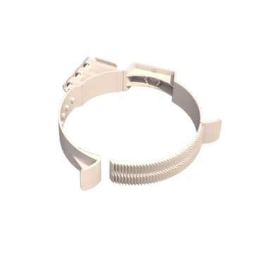 Ubbink dakbeschotbeugel Ø100-131mm PP - wit