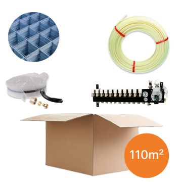 Inhoud vloerverwarmingspakket