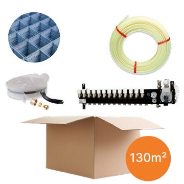 Inhoud vloerverwarmingspakket