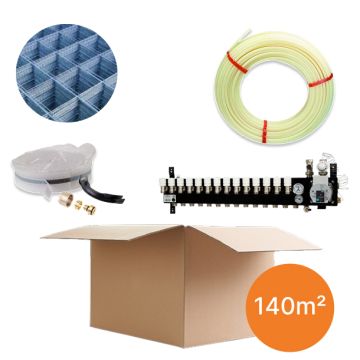 Inhoud vloerverwarmingspakket