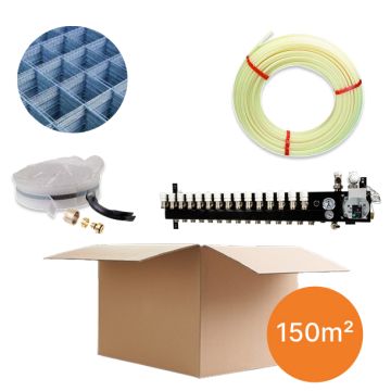 Inhoud vloerverwarmingspakket