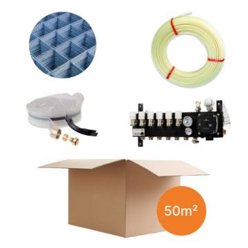 Inhoud vloerverwarmingspakket