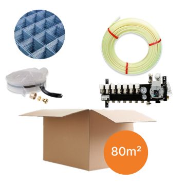 Inhoud vloerverwarmingspakket