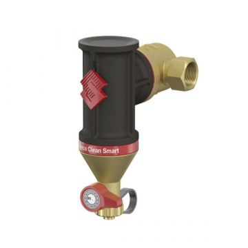 Flamco Clean Smart vuilafscheider - 22 mm 2x knel