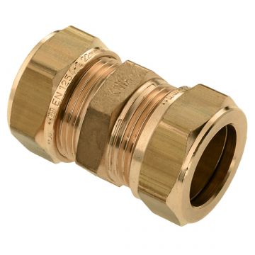 Bonfix rechte knelkoppeling - 28x28mm