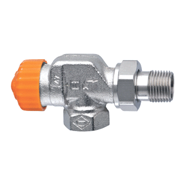 Heimeier Radiatorafsluiter Therm- Afsl- Met Zeer Lage Weerstand- Axiaal- Dn10