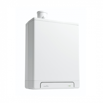 Intergas HReco cv-ketel met concentrische rookgasafvoer