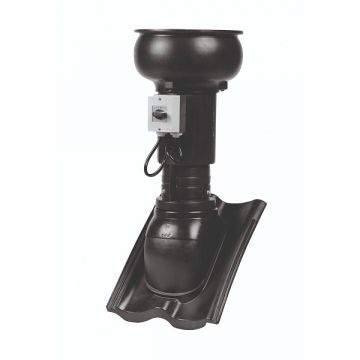 Pijpdakventilator CVD-S ECO met werkschakelaar van Itho Daalderop