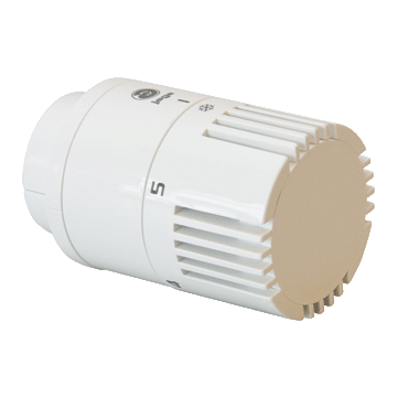 Jaga thermostaatkop knop - M30 x1,5 - wit