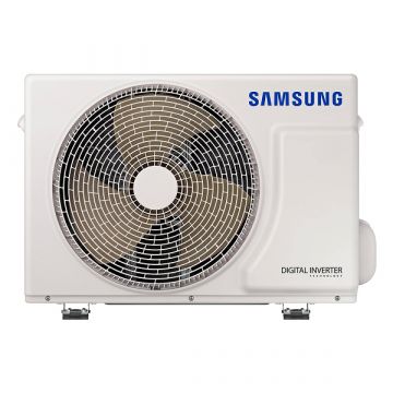Vooraanzicht van het buitendeel van de Samsung Luzon S2 2,5kW