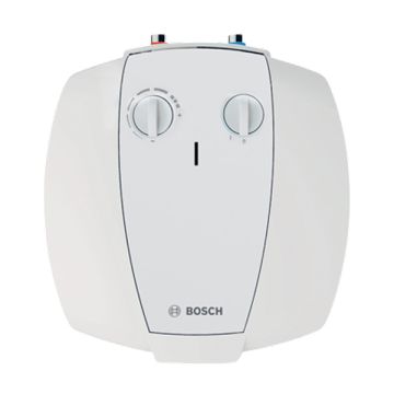 Vooraanzicht van de Nefit Bosch Tronic 2000T 10 liter met bovenaansluiting