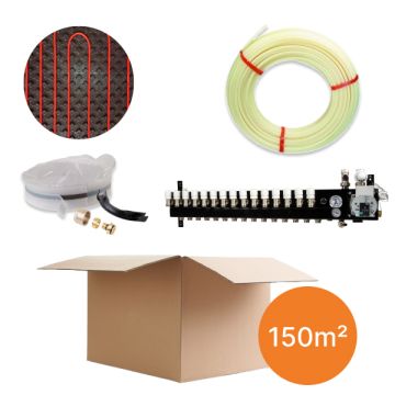 Inhoud vloerverwarmingspakket