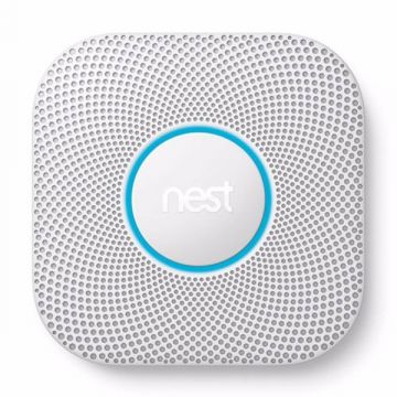 Google Nest Protect rook- en koolmonoxidemelder | 2e generatie | batterij