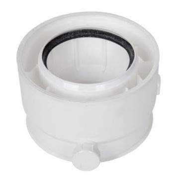 Remeha adapter Ø80/125 rookgasafvoer/luchttoevoer  - Tzerra