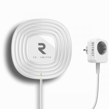 ReTwist CO-switch koolmonoxidemelder - incl. montageplaat