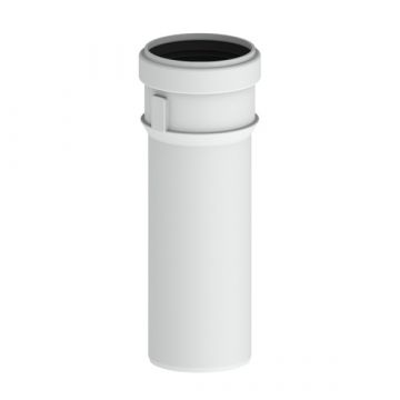 Burgerhout SAFE-PP VERL PIJP PP 80 L=500 WIT
