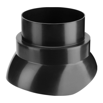 Scharnierkap F120 tbv rookgas 60/100
