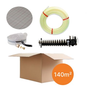 Inhoud vloerverwarmingspakket