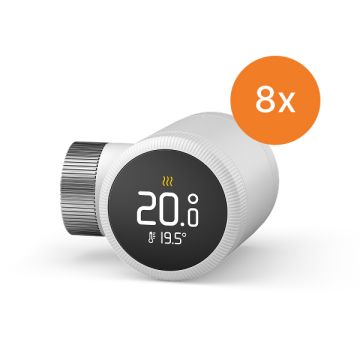 Tado X slimme radiatorknop - 8-pack