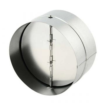 Terugslagklep Ø 160mm voor spirobuis
