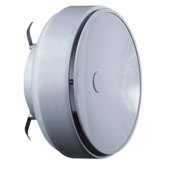 Vooraanzicht van de Itho Daalderop TR 100H-W kunststof toevoerventiel 180° - 100mm