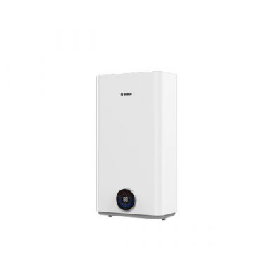 Vooraanzicht van de Nefit Bosch Tronic 7501T 50 elektrische boiler - 47 liter