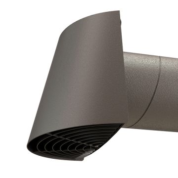 Ubbink Contego geïsoleerde muurdoorvoer ø160 - 150 - zwartgrijs