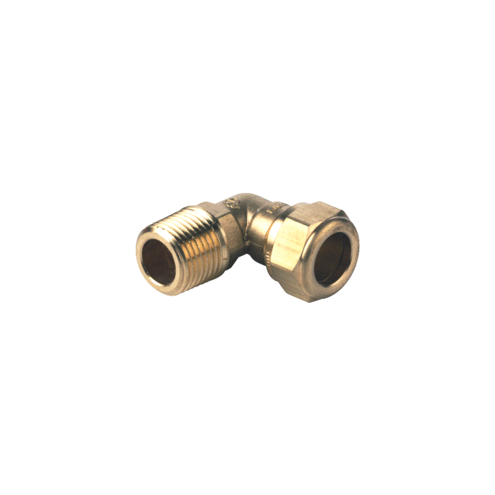 VSH vernikkeld knel haaks puntstuk 1/2