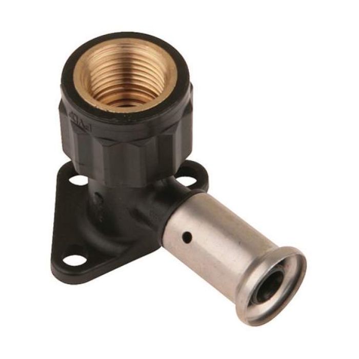 Henco muurplaat 14x1/2 binnendraad met plug - 2PK-1404BP