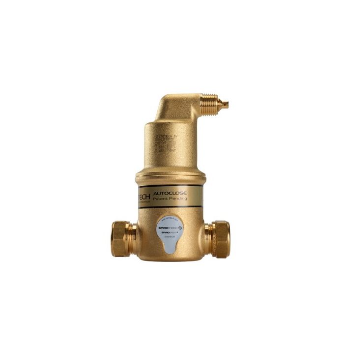 Spirotech Spirovent luchtafscheider 22mm knel - AA022