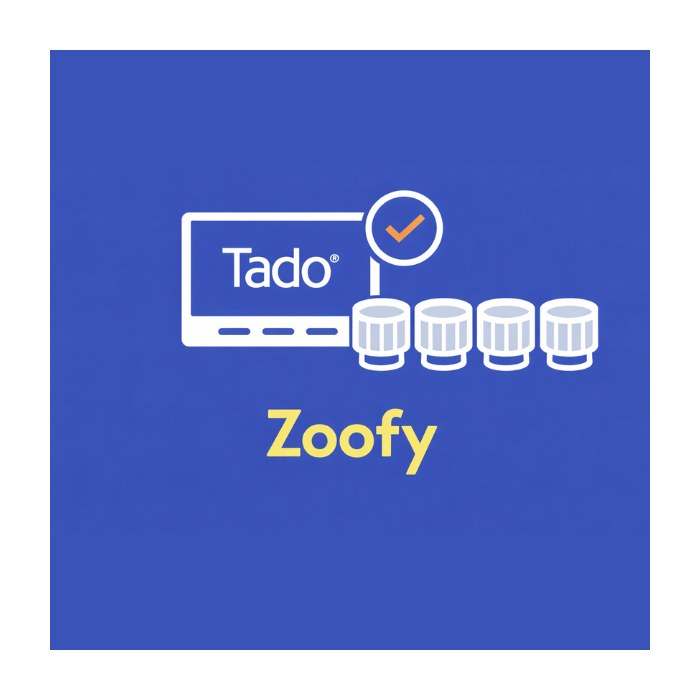 Installatie Tado thermostaat + 4 radiatorknoppen