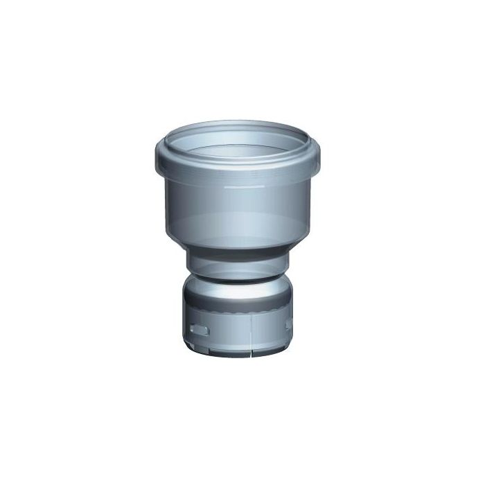 Ubbink Koppelstuk - Flex 50/mof Ø80 - Pptl