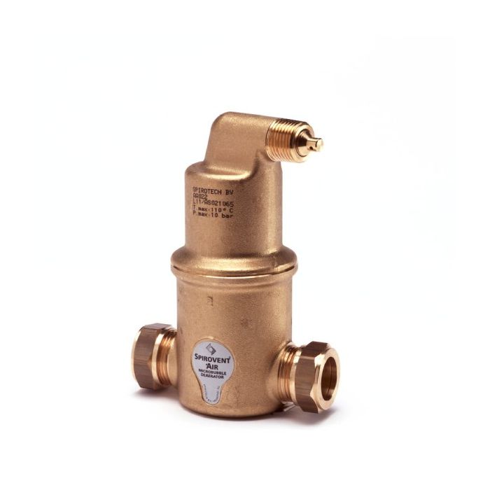 Spirotech Spirovent luchtafscheider 22mm knel - AA022