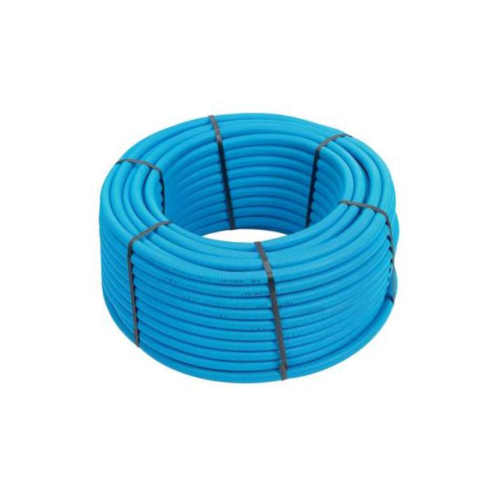 Henco Alupex buis 16x2 25m standard met mantel - blauw
