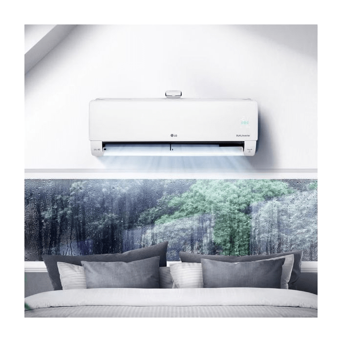 LG Dualcool AP12RK split unit airco 3,5kW - met luchtreiniger 