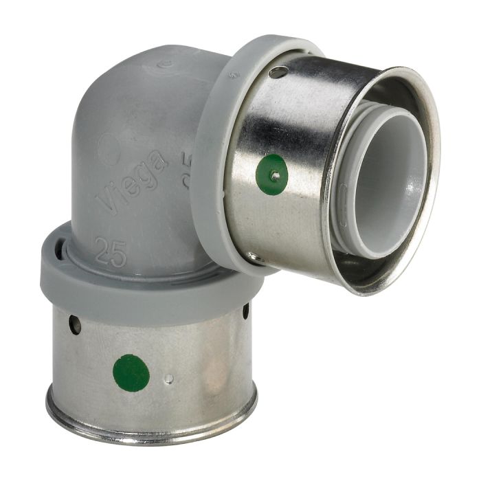 Viega Smartpress bocht 90 16mm 2x pers PPSU - 608613