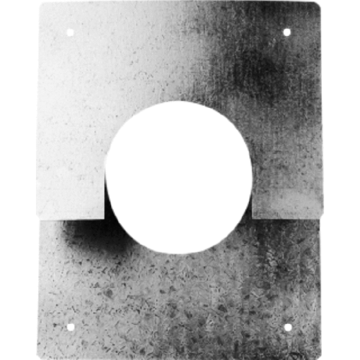 Burgerhout centreer/dakbeschot plaat 182mm