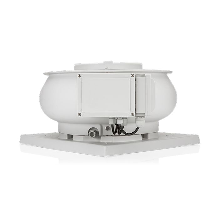 Vooraanzicht van de Itho Daalderop CAS 3.1 S dakventilator 400V