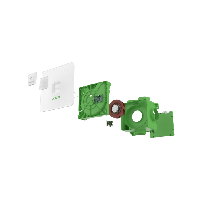 Duco DucoBox Reno all-in-one ventilatiebox - RF bedieningschakelaar - Eurostekker