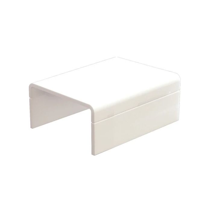 Canalit Eindstuk 25x13mm wit - 2 stuks