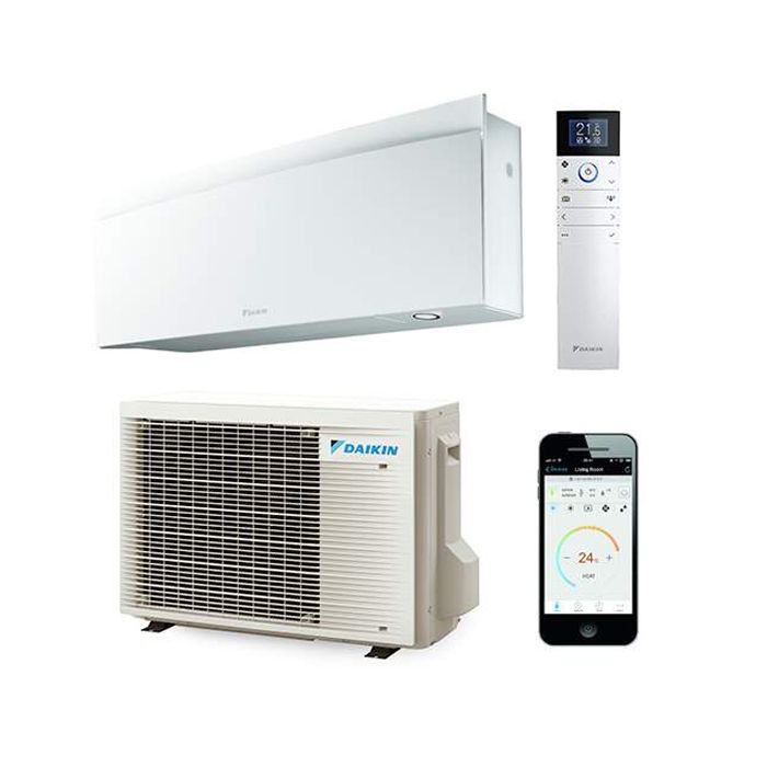 Daikin Emura split unit airco 3,5kW - Mat kristalwit