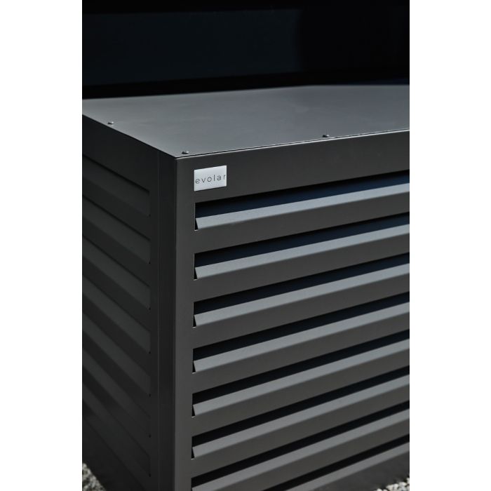 Evolar Evo-Cover omkasting - Large 1100 x 1200 x 650mm - licht antraciet