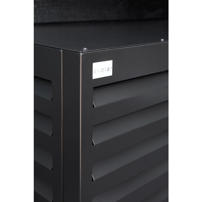 Evolar Evo-Cover omkasting - Large 1100 x 1200 x 650mm - zwart